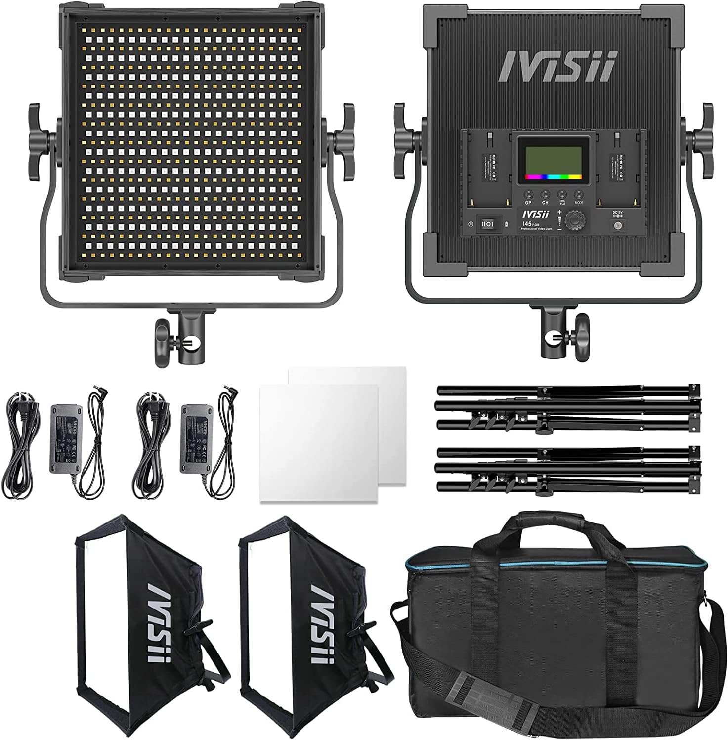 IVISII I45RGB Professional Video Light